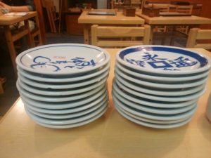 皿そば 結局20皿食べました 出石手打ち皿そば 花水木にて