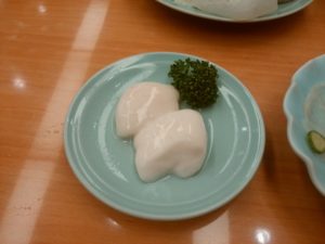 ふぐの白子 づぼらやにて
