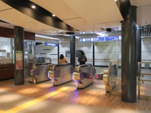 仙台地下鉄東西線 仙台駅 西改札口