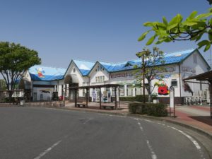 JR仙石線 石巻駅 駅舎 バスターミナル方向から撮影