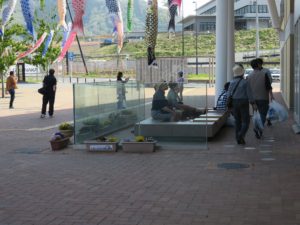 JR石巻線 女川駅 足湯