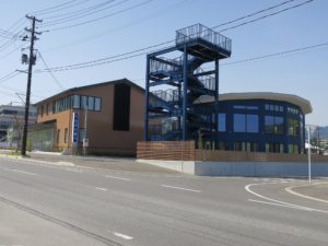 七十七銀行 女川支店 シーパルピア女川のすぐ近くにあります
