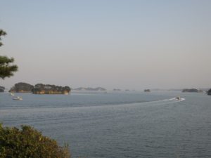 松島五大堂 展望台から見える松島