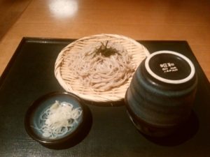 ざるそば 両国湯屋 江戸遊にて