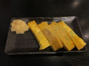 出し巻き卵 横浜みなとみらい万葉倶楽部にて