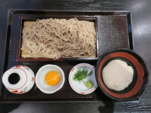 とろろそば 横浜みなとみらい万葉倶楽部にて
