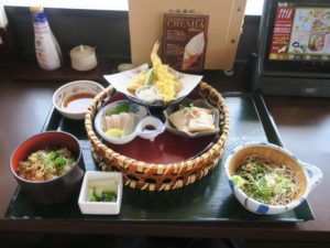 姫籠御膳 竜泉寺の湯 仙台泉店にて