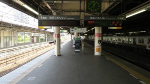 JR宇都宮線 宇都宮駅 7番線・8番線 主に宇都宮線・東北本線の列車が発着します