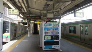 JR烏山線 9番線・10番線 9番線は主に烏山線の列車が、10番線は主に東北本線・宇都宮線の列車が発着します