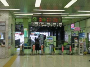 東武宇都宮線 東武宇都宮駅 改札口 ICカード対応です