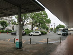 JR唐津線 唐津駅 南口 バスターミナル