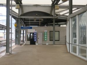 松浦鉄道 西九州線 佐世保駅 JR線との乗り換え改札口