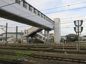 JR唐津線 西唐津駅 こ線橋