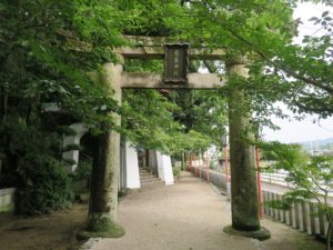 伊萬里神社 旧岩栗神社鳥居