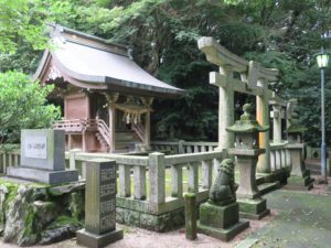 伊萬里神社 摂社の中嶋神社と西宮神社