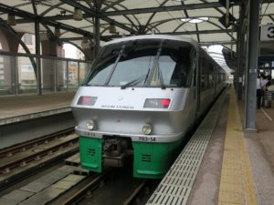 JR佐世保線 783系 特急みどり 前面 佐世保駅にて