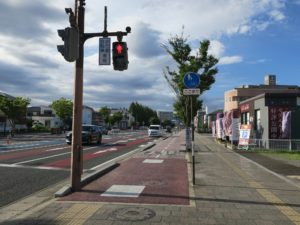 国道264号線 佐賀市の中心の近くを走ります
