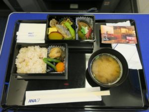 佐賀-羽田 プレミアムクラスのお食事 中身