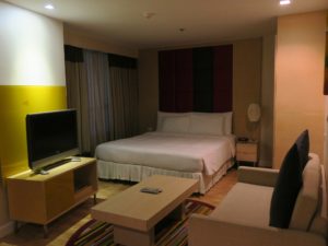 Urbana Langsuam Bankok, Thailand Studio King Bed アルバナ ランスアン バンコク タイランド スタジオ キングベッド1台 室内