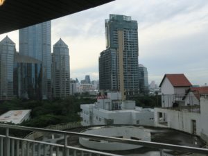 Urbana Langsuam Bankok, Thailand Studio King Bed アルバナ ランスアン バンコク タイランド スタジオ キングベッド1台 お部屋から見える景色 昼