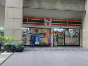 バンコクのセブンイレブン バンコク市内ほぼどこへ行ってもあります
