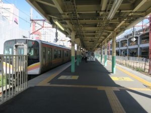 JR信越本線 新潟駅 8番線・9番線 主に普通列車が発着します
