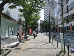 新潟市 万代シテイ 周辺 新潟市内の繁華街だけあって人通りは結構多いです
