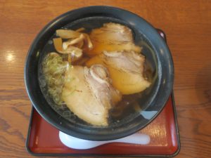 チャーシュー麺 草津温泉 大滝の湯にて