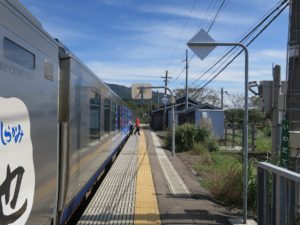 リゾートしらかみからの車窓 岩舘駅