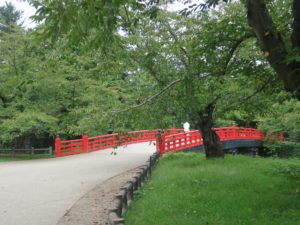 弘前城 杉の大橋