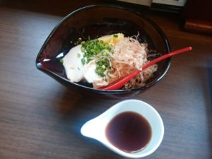おぼろ豆腐 つくば温泉 喜楽里別邸にて
