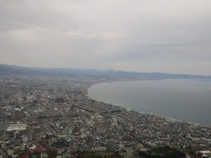 函館山 展望台から見た函館市内
