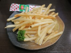 ポテトフライ 天然温泉 平和島にて