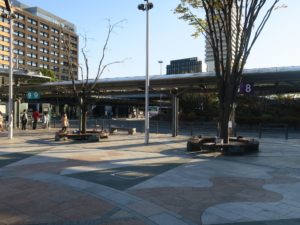 JR高山本線 岐阜駅 中央北口 バスターミナル