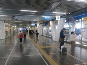 名古屋 栄バスターミナル 施設内部