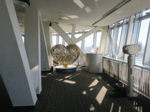 名古屋テレビ塔 展望台の中