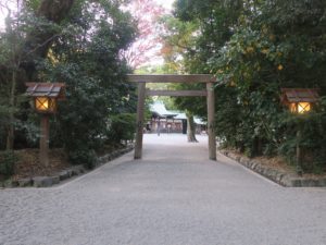 熱田神宮 上知我麻神社 鳥居
