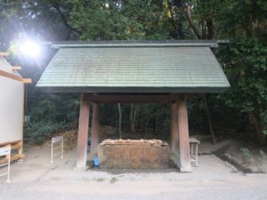 熱田神宮 上知我麻神社 手水舎