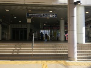 名鉄各務原線 名鉄岐阜駅 各務ヶ原線の駅舎