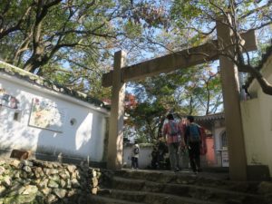岐阜城 二ノ門・下台所跡