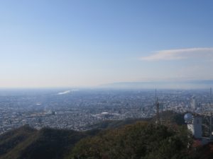 岐阜市街地 岐阜城天守閣から撮影