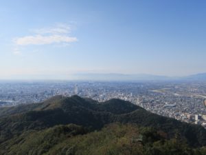 岐阜市街地 金華山 レストラン展望台から撮影