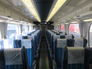 名古屋鉄道 1000系 パノラマsuper 車内