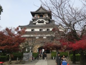 犬山城 天守閣 正面から撮影