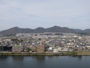 犬山城 天守閣から見た景色