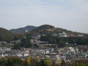 犬山成田山 大本山成田山名古屋別院大聖寺 犬山城から撮影