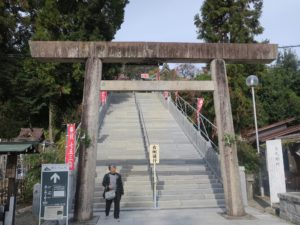 針綱神社 本殿手前の鳥居