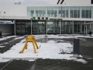 JR宗谷本線 稚内駅 日本最北端の線路のモニュメント