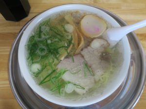 塩ラーメン ラーメンたからやにて