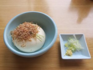 自慢のなめらか寄せ豆腐 舞浜ユーラシアにて